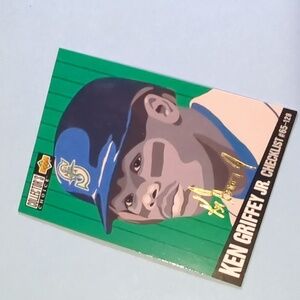 1994 Upper Deck Gold Signature Collector's Choice Checklist #317 Ken Griffey Jr
